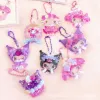 Fun 3d stereoscopic relief stickers, rocking gemstone collage, little girl diy schoolbag pendant, collage pendant Application Scenario